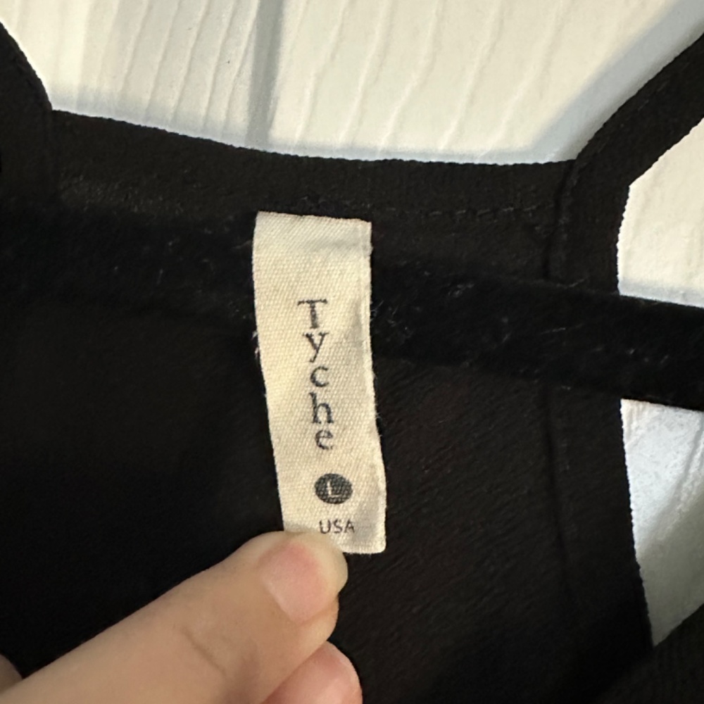Black Racerback Top - Picture 3 of 3